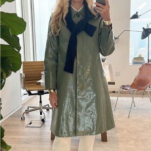 J. Crew Collection Laminated Trench